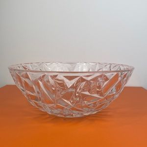 Tiffany & Co. Rock Cut Crystal Bowl